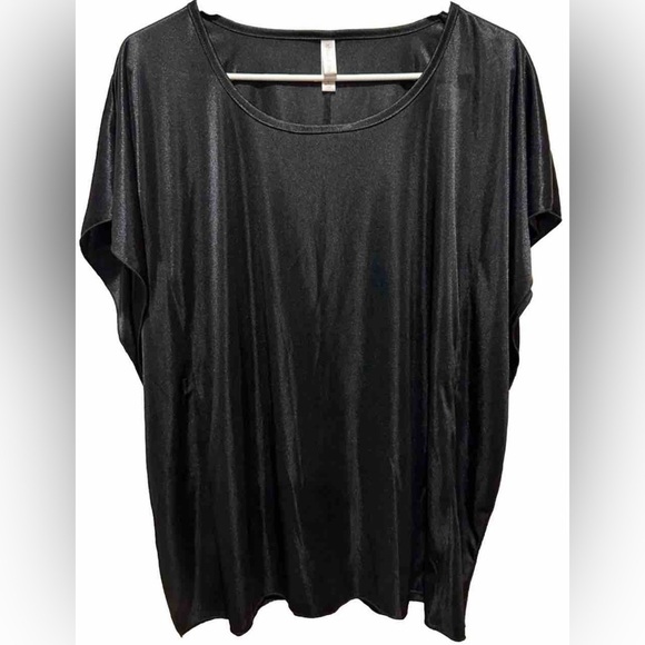 Xhilaration Sheer Black Blouse Size Small - Picture 2 of 4